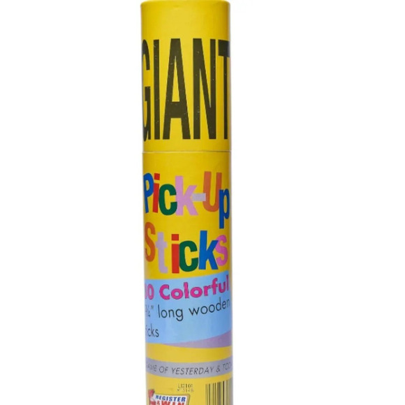 Pressman Giant Pick Up Sticks - Classic Game from Yesterday That's Fun Today - Picture 1 of 7